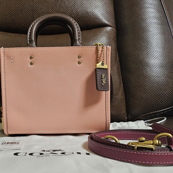 NWT Coach Rogue 17 Candy Pink - Picture 1 of 12